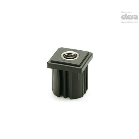Square End-caps For Tubes, ND.Q-50x2-M12